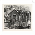 The Newfoundland Fisheries Question: British Fishing Room on the French Shore, Canada by Anonymous