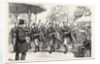 The Military Exhibition: The Pipers of the Argyle and Sutherland Highlanders Parading the Grounds by Anonymous