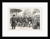 The Military Exhibition: The Pipers of the Argyle and Sutherland Highlanders Parading the Grounds by Anonymous