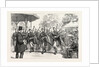 The Military Exhibition: The Pipers of the Argyle and Sutherland Highlanders Parading the Grounds by Anonymous