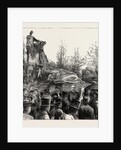 The Unveiling of the Waterloo Monument in the Evere Cemetery, Brussels, by H.R.H. The Duke of Cambridge, Belgium by Anonymous