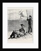 Sketches at the Autumn Manoeuvres: Party Practising for Signalling from Outpost to Field Telegraph by Anonymous