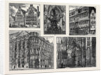 The Volunteer Visit to Belgium, Sketches in Brussels and Ghent by Anonymous