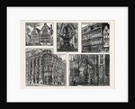 The Volunteer Visit to Belgium, Sketches in Brussels and Ghent by Anonymous