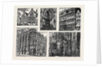 The Volunteer Visit to Belgium, Sketches in Brussels and Ghent by Anonymous