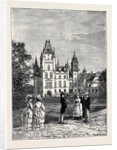 The Queen's Visit to Dunrobin: Dunrobin Castle by Anonymous