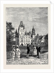 The Queen's Visit to Dunrobin: Dunrobin Castle by Anonymous