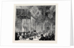 The Emperors at Berlin: Banquet to the Emperors in the White Hall of the Old Palace by Anonymous