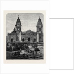 The Revolution in Peru: Hanging the Bodies of the Brothers Gutierrez Upon Lima Cathedral by Anonymous