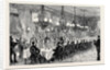 Banquet Given to the Alabama Arbitrators by the Geneva Conseil D'État, Count Sclopis Reading His Speech by Anonymous