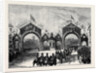 Prince Arthur at Leeds: Triumphal Arches at the Junction of Roundhay Road and Chapletown Road by Anonymous