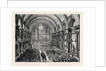 Prince Arthur at Leeds: Reception of the Prince at Victoria Hall by Anonymous