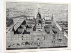 The Escurial Palace: Bird's-Eye-View of the Palace by Anonymous