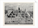 The Escurial Palace: Bird's-Eye-View of the Palace by Anonymous