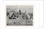 The Escurial Palace: Bird's-Eye-View of the Palace by Anonymous