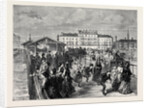 The Duke and Duchess of Teck's Visit to Southport: The Tramway Car on the Pier by Anonymous