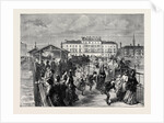 The Duke and Duchess of Teck's Visit to Southport: The Tramway Car on the Pier by Anonymous