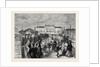 The Duke and Duchess of Teck's Visit to Southport: The Tramway Car on the Pier by Anonymous
