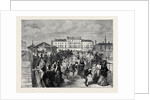 The Duke and Duchess of Teck's Visit to Southport: The Tramway Car on the Pier by Anonymous