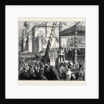 The Duke and Duchess of Teck at Southport: Princess Mary Laying the Foundation Stone of Cambridge Hall by Anonymous