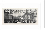 The Duke and Duchess of Teck at Southport: Arrival of the Duke and Duchess at the Railway Station by Anonymous