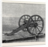 The Duke and Duchess of Teck at Southport: The Whitworth 9-Pounder Breech-Loading Rifled Field Gun by Anonymous