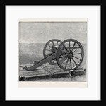 The Duke and Duchess of Teck at Southport: The Whitworth 9-Pounder Breech-Loading Rifled Field Gun by Anonymous