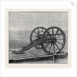 The Duke and Duchess of Teck at Southport: The Whitworth 9-Pounder Breech-Loading Rifled Field Gun by Anonymous