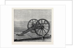 The Duke and Duchess of Teck at Southport: The Whitworth 9-Pounder Breech-Loading Rifled Field Gun by Anonymous