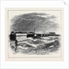 The Overflowing of the River Arno, at Pisa: View of the Railway Bridge by Anonymous