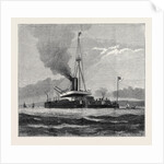 H.M.S. Devastation, Stern View, Showing the Cul-De-Sac Formed by Her Upper Deck by Anonymous