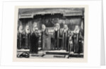 Swearing-in the New Lord Chancellor at Westminster Hall, London by Anonymous