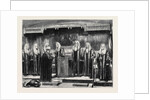 Swearing-in the New Lord Chancellor at Westminster Hall, London by Anonymous