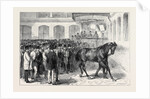 Sale of the Horses of the Tenth Hussars at Tattersall's: Crusader Under the Hammer by Anonymous