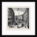 Views and Public Buildings in the City of Boston: View of Franklin Street by Anonymous
