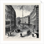Views and Public Buildings in the City of Boston: View of Franklin Street by Anonymous