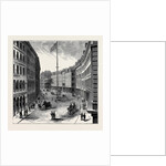 Views and Public Buildings in the City of Boston: View of Franklin Street by Anonymous