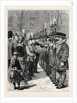 Installation of Sir W.M. Gomm, G.C.B., G.C.S.I., As Constable of the Tower, Inspecting the Beefeaters, London by Anonymous