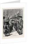 Installation of Sir W.M. Gomm, G.C.B., G.C.S.I., As Constable of the Tower, Inspecting the Beefeaters, London by Anonymous