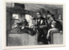 Sketches in New York During the Presidential Election: Taking Votes in a Railway Car by Anonymous