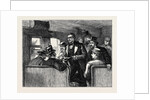 Sketches in New York During the Presidential Election: Taking Votes in a Railway Car by Anonymous