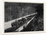 Sketches in New York During the Presidential Election: Evening Procession of Political Clubs Viewed from a Window by Anonymous