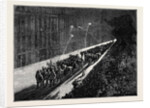 Sketches in New York During the Presidential Election: Evening Procession of Political Clubs Viewed from a Window by Anonymous