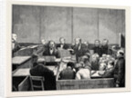 The Hyde Park Prosecutions: A Sketch in Marlborough Street Police Court, London by Anonymous