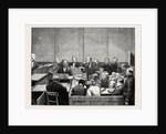 The Hyde Park Prosecutions: A Sketch in Marlborough Street Police Court, London by Anonymous