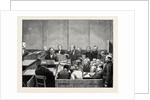 The Hyde Park Prosecutions: A Sketch in Marlborough Street Police Court, London by Anonymous