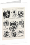Sketches at the International Football Match, Glasgow by Anonymous