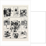 Sketches at the International Football Match, Glasgow by Anonymous