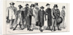 The Election of Dean Stanley As Select Preacher at Oxford: Members of Convocation Going to Vote, on the Platform of the Railway Station by Anonymous