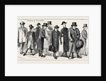The Election of Dean Stanley As Select Preacher at Oxford: Members of Convocation Going to Vote, on the Platform of the Railway Station by Anonymous